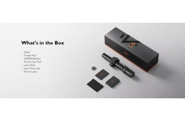 Image of GUNNR Odin 1-8x28mm 30mm Tube FFP Rilfe Scope, Black, FFP182424