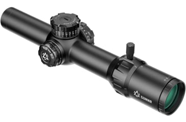 Image of GUNNR Odin 1-6x28mm 34mm Tube FFP Rilfe Scope, Black, FFP162424