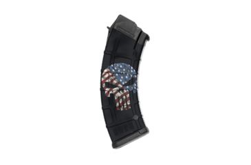 Image of GunSkins AK-47 Magazine Skin, Skull America, ak-47-mag-skin-skull-america