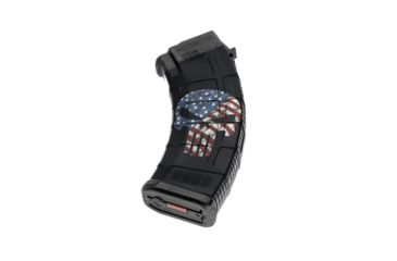 Image of GunSkins AK-47 Magazine Skin, Skull America, ak-47-mag-skin-skull-america