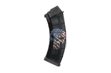 Image of GunSkins AK-47 Magazine Skin, Skull America, ak-47-mag-skin-skull-america