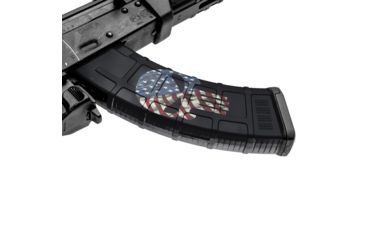 Image of GunSkins AK-47 Magazine Skin, Skull America, ak-47-mag-skin-skull-america