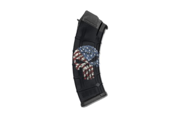 Image of GunSkins AK-47 Magazine Skin, Skull America, ak-47-mag-skin-skull-america