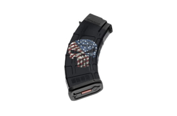 Image of GunSkins AK-47 Magazine Skin, Skull America, ak-47-mag-skin-skull-america