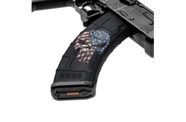 Image of GunSkins AK-47 Magazine Skin, Skull America, ak-47-mag-skin-skull-america