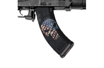Image of GunSkins AK-47 Magazine Skin, Skull America, ak-47-mag-skin-skull-america