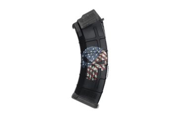 Image of GunSkins AK-47 Magazine Skin, Skull America, ak-47-mag-skin-skull-america