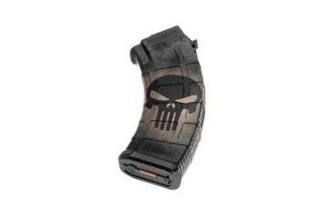 Image of GunSkins AK-47 Magazine Skin, Skull Black, ak-47-mag-skin-skull-black