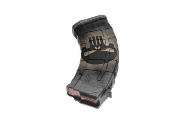 Image of GunSkins AK-47 Magazine Skin, Skull Black, ak-47-mag-skin-skull-black