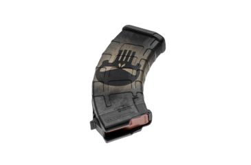 Image of GunSkins AK-47 Magazine Skin, Skull Black, ak-47-mag-skin-skull-black