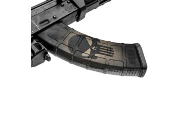 Image of GunSkins AK-47 Magazine Skin, Skull Black, ak-47-mag-skin-skull-black