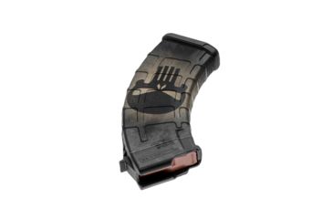 Image of GunSkins AK-47 Magazine Skin, Skull Black, ak-47-mag-skin-skull-black
