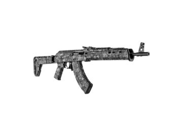 Image of GunSkins AK-47 Rifle Skin, Proveil Reaper Black, ak-47-rifle-skin-reaper-black