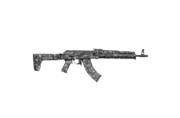 Image of GunSkins AK-47 Rifle Skin, Proveil Reaper Black, ak-47-rifle-skin-reaper-black