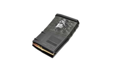 Image of GunSkins AR-10 Magazine Skin, Molon Labe Black, ar-10-mag-sk-mln-labe-black