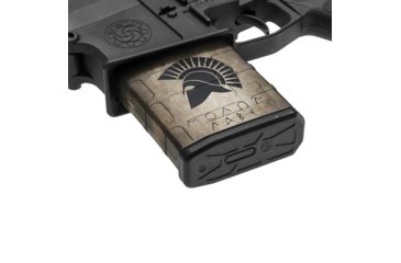 Image of GunSkins AR-10 Magazine Skin, Molon Labe Tan, ar-10-mag-skin-molon-labe-tan