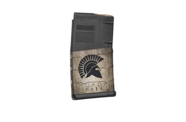 Image of GunSkins AR-10 Magazine Skin, Molon Labe Tan, ar-10-mag-skin-molon-labe-tan