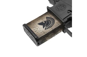 Image of GunSkins AR-10 Magazine Skin, Molon Labe Tan, ar-10-mag-skin-molon-labe-tan