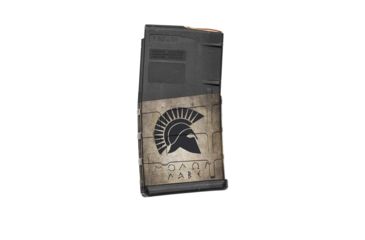 Image of GunSkins AR-10 Magazine Skin, Molon Labe Tan, ar-10-mag-skin-molon-labe-tan