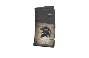 Image of GunSkins AR-10 Magazine Skin, Molon Labe Tan, ar-10-mag-skin-molon-labe-tan