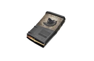 Image of GunSkins AR-10 Magazine Skin, Molon Labe Tan, ar-10-mag-skin-molon-labe-tan