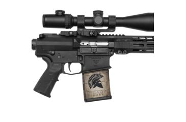 Image of GunSkins AR-10 Magazine Skin, Molon Labe Tan, ar-10-mag-skin-molon-labe-tan