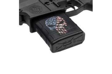 Image of GunSkins AR-10 Magazine Skin, Skull America, ar-10-mag-skin-skull-america