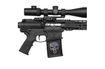 Image of GunSkins AR-10 Magazine Skin, Skull America, ar-10-mag-skin-skull-america