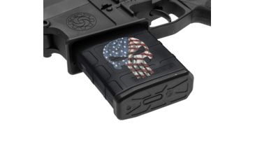 Image of GunSkins AR-10 Magazine Skin, Skull America, ar-10-mag-skin-skull-america