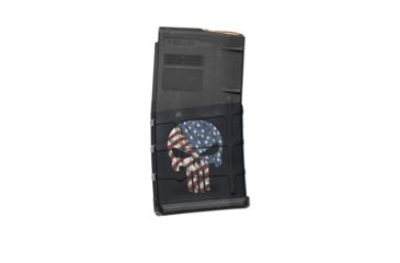 Image of GunSkins AR-10 Magazine Skin, Skull America, ar-10-mag-skin-skull-america