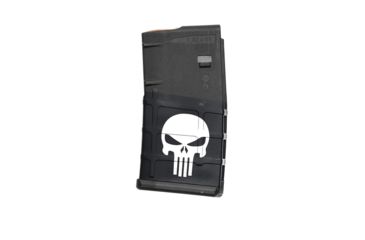 Image of GunSkins AR-10 Magazine Skin, Skull, ar-10-mag-skin-skull