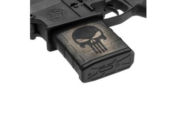 Image of GunSkins AR-10 Magazine Skin, Skull Black, ar-10-mag-skin-skull-black