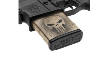 Image of GunSkins AR-10 Magazine Skin, Skull Tan, ar-10-mag-skin-skull-tan