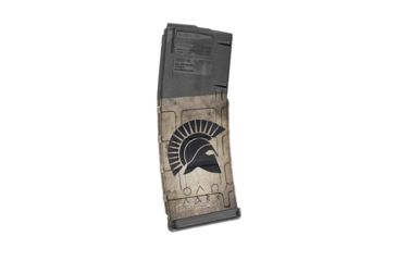 Image of GunSkins AR-15 Mag Skin, Molon Labe Tan, One Size Fits All, ar-15-single-mag-skin-molon-tan