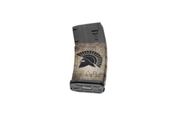 Image of GunSkins AR-15 Mag Skin, Molon Labe Tan, One Size Fits All, ar-15-single-mag-skin-molon-tan