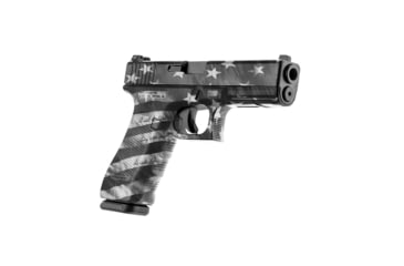 Image of GunSkins Glock 19 Pistol Skin Premium Vinyl Wrap, Proveil Victory Grey, CU-98059-GLOCK19-VIGR