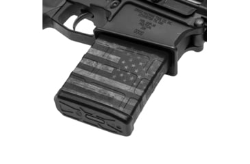 Image of GunSkins Premium Vinyl Wrap, Magazine, AR-10, GS America Grey, ar-10-mag-skin-AG