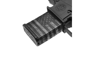 Image of GunSkins Premium Vinyl Wrap, Magazine, AR-10, GS America Grey, ar-10-mag-skin-AG