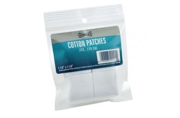 Image of GUNSLICK .243-.270 Cal,1-1/4in. Sq-100Ea Gun Cleaning Patches 63601