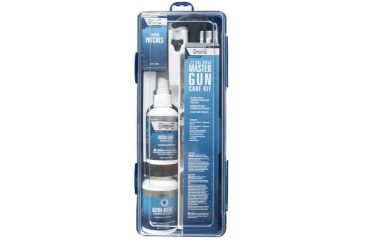 Image of Gunslick Master Cleaning Kit w/ Blackened Steel Rods - .17 Caliber w/ Large Chemicals 61006