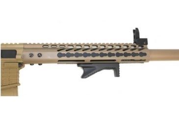 Image of GUNTEC USA 12in Ultra Lightweight Thin Key Mod Free Floating Handguard w/Monolithic Top Rail,Cerakote Flat Dark Earth GT-12JK-FDE