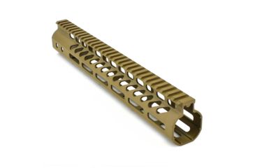 Image of GUNTEC USA 12in Ultra Lightweight Thin M-Lok System Free Floating Handguard w/Monolithic Top Rail,Cerakote Flat Dark Earth GT-12MLK-FDE
