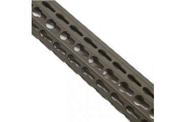 Image of GUNTEC USA 12in Ultra Slimline Octagonal 5 Sided Key Mod Free Floating Handguard w/Monolithic Top Rail,Cerakote OD Green GT-12JKO-G