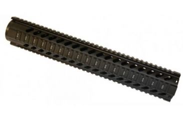 Image of GUNTEC USA 15in Gen 2 Free Floating Quad Rail,Anodized Black GT-15F