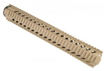 Image of GUNTEC USA 15in Gen 2 Free Floating Quad Rail,Cerakote Flat Dark Earth GT-15F-E