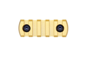 Image of Guntec USA 2.25 Removable M-LOK Accessory Rail, Anodized Gold, MLK-RAIL-225-GOLD