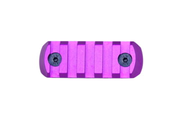 Image of Guntec USA 2.25 Removable M-LOK Accessory Rail, Anodized Purple, MLK-RAIL-225-PURPLE