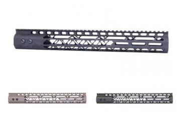 Image of GUNTEC USA .308 Air Lite Series M-LOK Free Floating Handguard w/Monolithic Top Rail, Black, Flat Dark Earth, OD Green