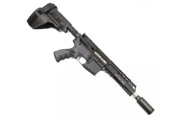 Image of GUNTEC USA 4in Ultra Lightweight Thin Key Mod Free Floating Handguard w/Monolithic Top Rail,Black GT-4JK
