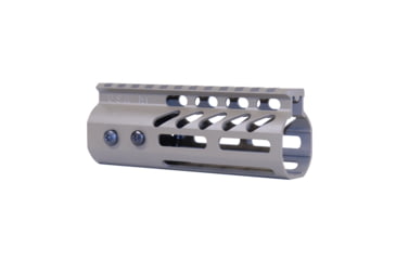 Image of Guntec USA 5 Ultra Lightweight Thin M-LOK Free Floating Handguard w/ Monolithic Top Rail, Cerakote Flat Dark Earth, GT-5MLK-FDE